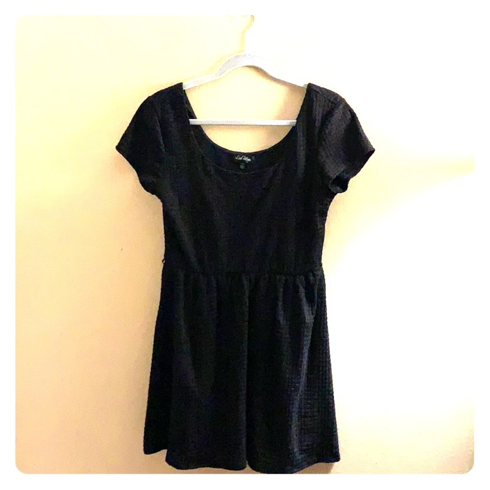 Short black dress